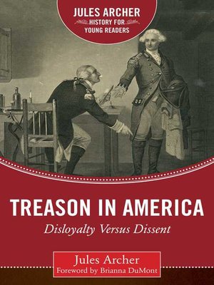 cover image of Treason in America: Disloyalty Versus Dissent
